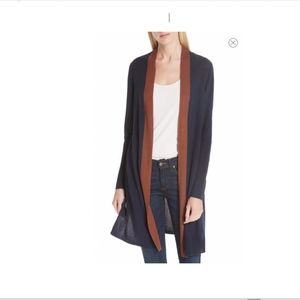 Eileen Fisher long colorblock sweater